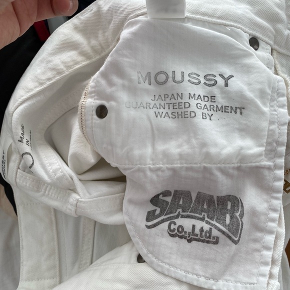 Moussy Vintage Mid-Rise Skinny White Distressed Denim Jeans - Picture 11 of 15